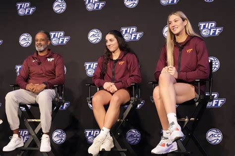 Hokie women's basketball - Jul 24, 2023 · Speaking of recruiting, Brooks landed another big-time player for 2024 when four-star guard Lexi Blue committed to the Hokies. Blue is a 6-foot-2 wing from Lake Highland Prep in Orlando, Fla. She ... 